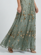 Athena | Elegant Floral Maxi Dress