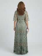 Athena | Elegant Floral Maxi Dress