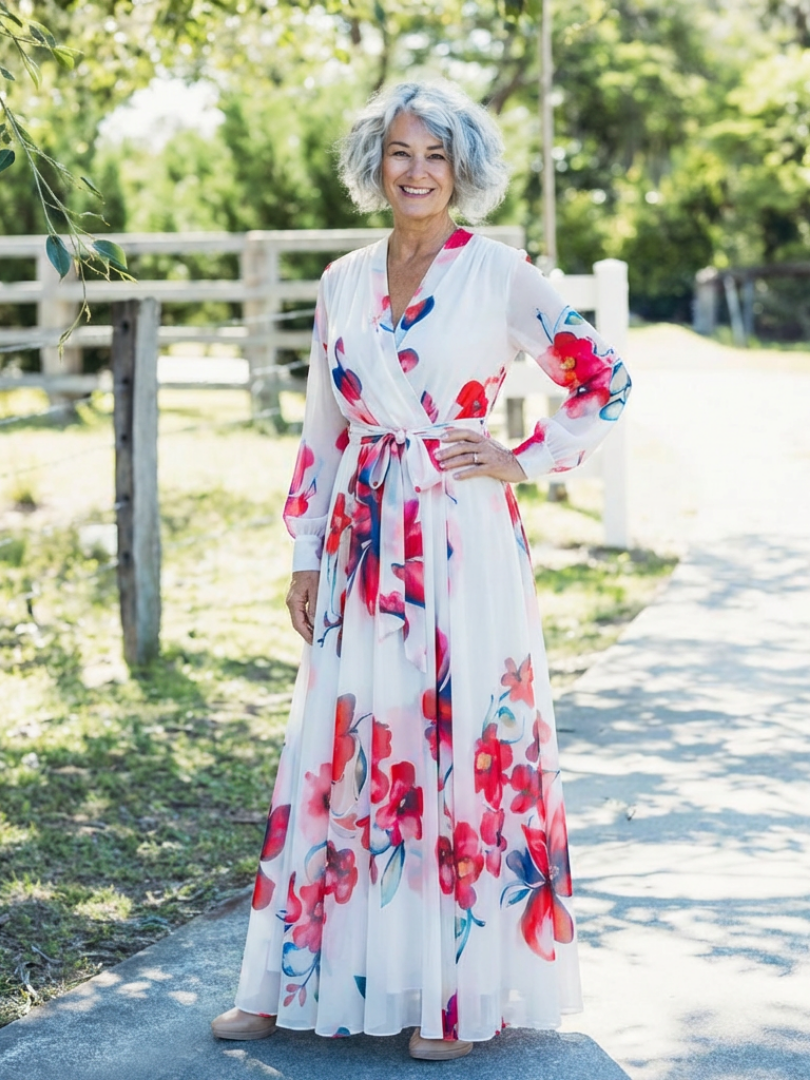 Claire | Flattering Wrap Design With Comfort