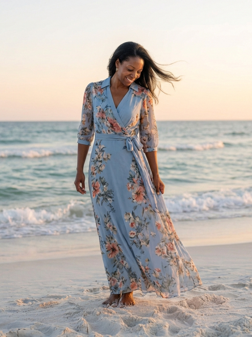 Florence | Elegant Wrap Dress For Every Occasion
